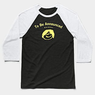 Yellow TBA Face Baseball T-Shirt